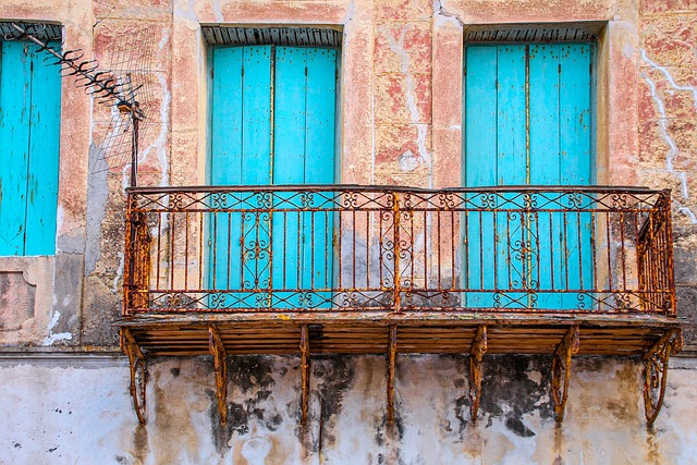 zábradlí na balkon